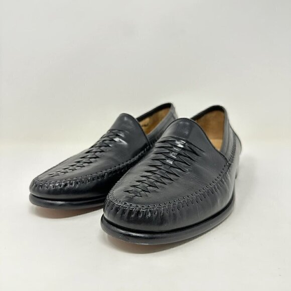 Rangoni Black Leather Slip on Loafer Shoes US Size 8.5 - Picture 5 of 15